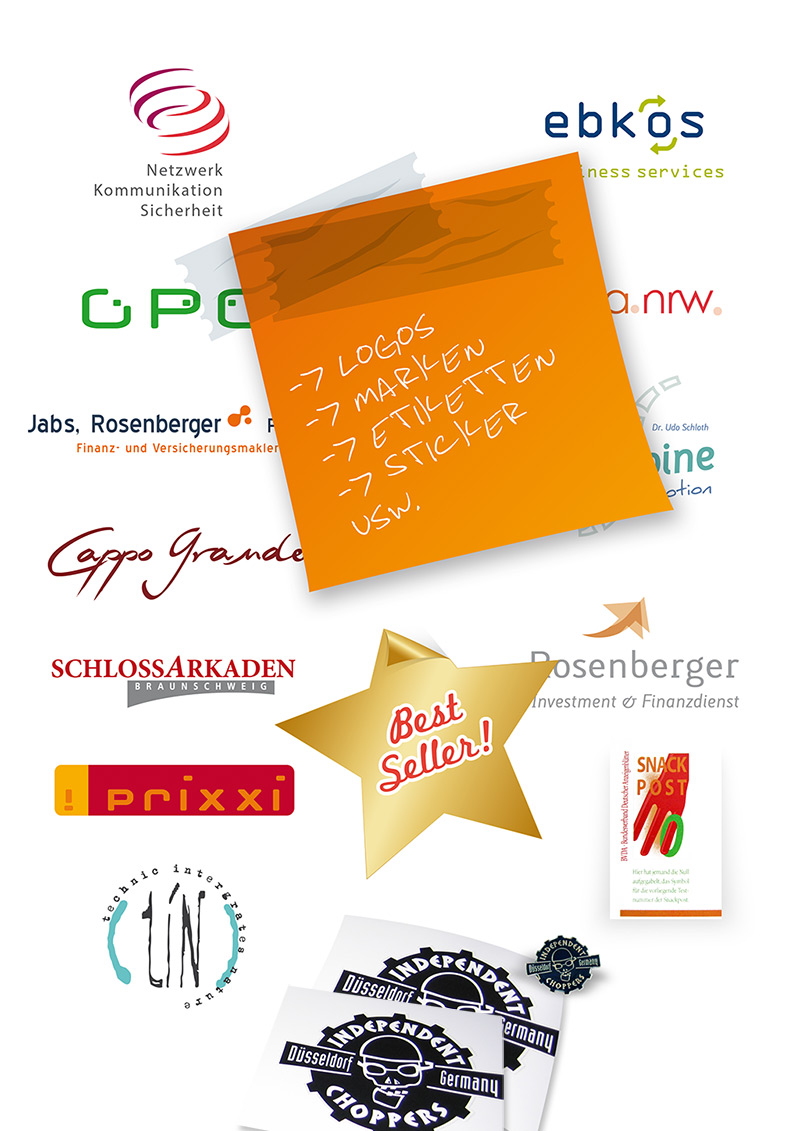 Logos Bildmarken Textmarken